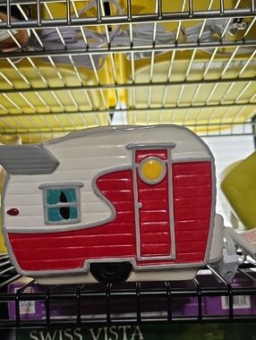 Scentsy Red and White Camper Accent Nightlight